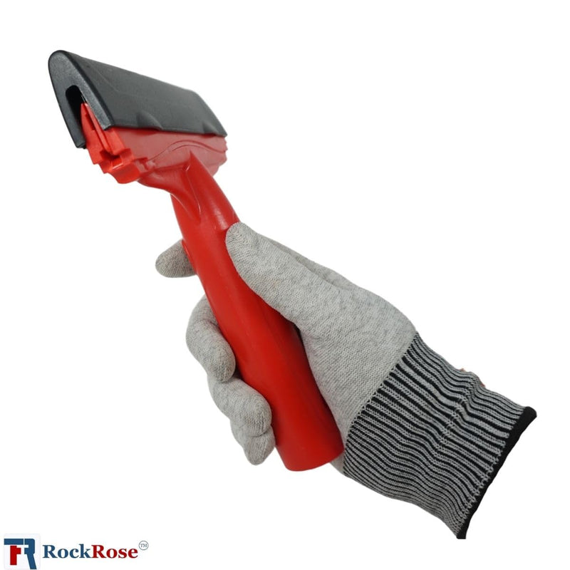 6'' Scraper for Window Tint, Stickers, and Vinyl Wrap Application – Durable Handle Tool (Blade Not Included)