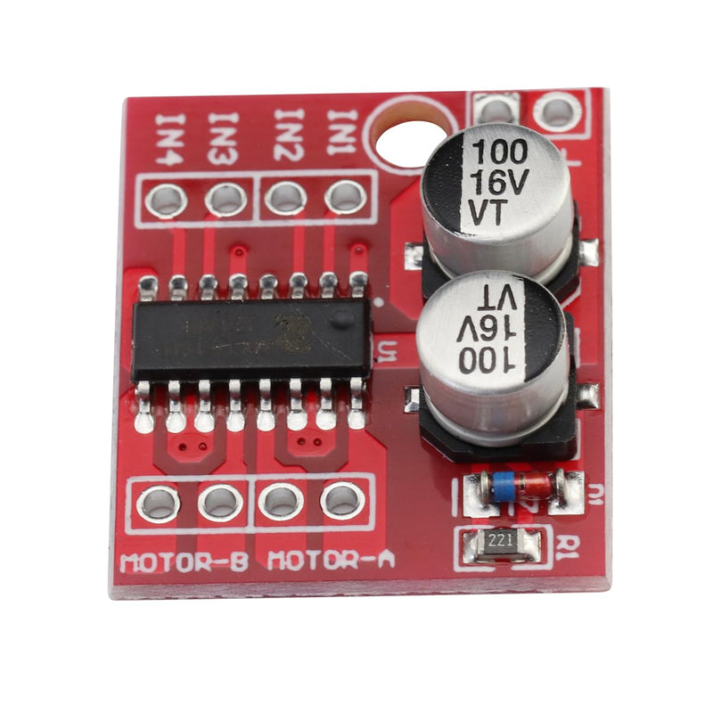 5pcs Mini DC Motor Driver Dual Channel 1.5A x 2 PWM Stepper Motor Speed Controller Dual H-Bridge Driver Module