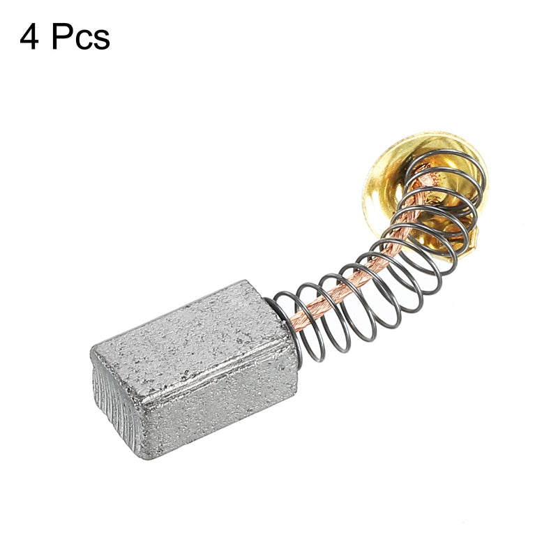 PATIKIL Pack of 4 Carbon Brushes 14 x 7.5 x 6.5 mm for Electric Motor Power Tool Angle Grinder Table Saw Replacement Repair | For Electric Motor Power Tool Angle Grinder Table Saw Replacement Repair