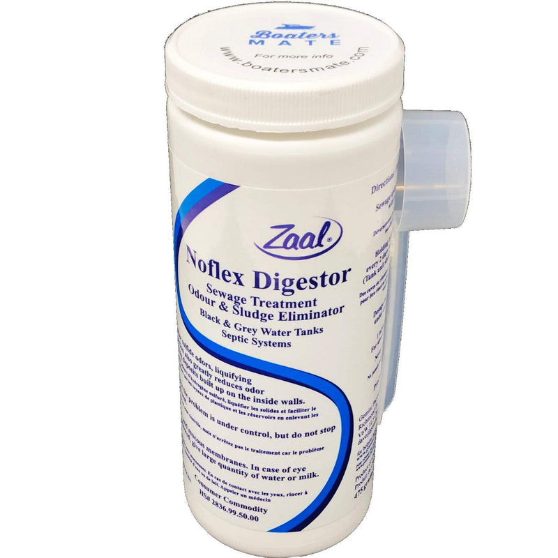 Zaal NoFlex Digestor Boat and RV Sewage Treatment | Liquifies and Removes Sludge, BuildUps, Neutralizes Bad Odors, Eliminates Waste | No Harsh Chemicals, Leaves Septic Tank Clean, Healthy and Odorless
