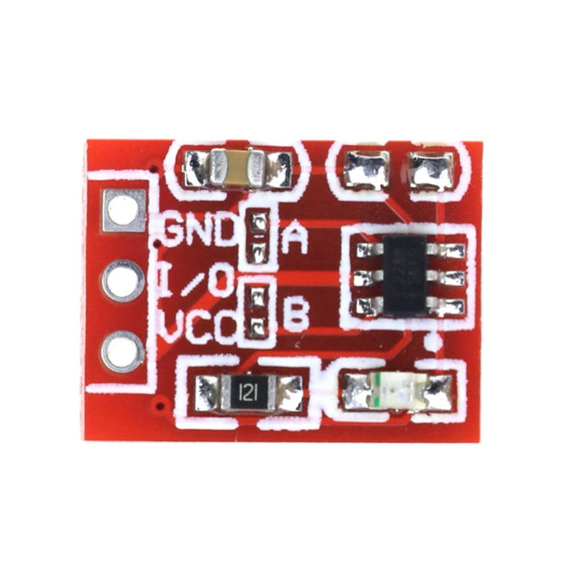 Hailege TTP223 Capacitive Switch Button Module Self-Lock High Low Level Output 2.5-5.5 V Pack of 20