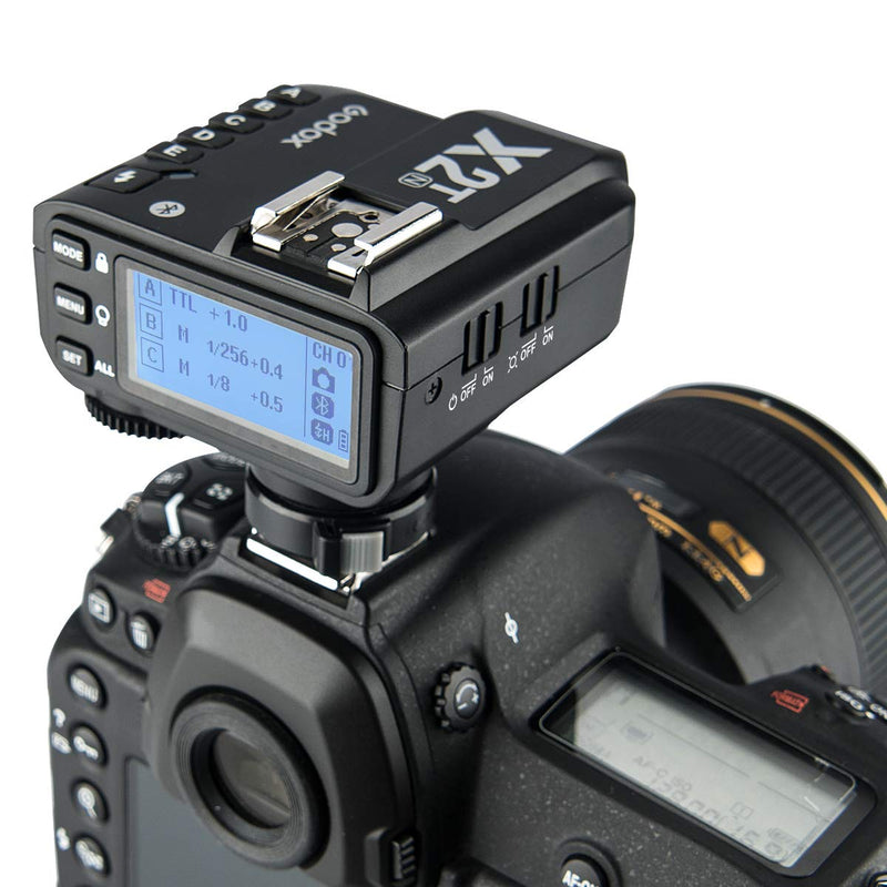 Godox X2T-N TTL Wireless Trigger, 1/8000s High-Speed Sync 2.4G TTL Transmitter, Compatible with Nikon Cameras (X2T-N)