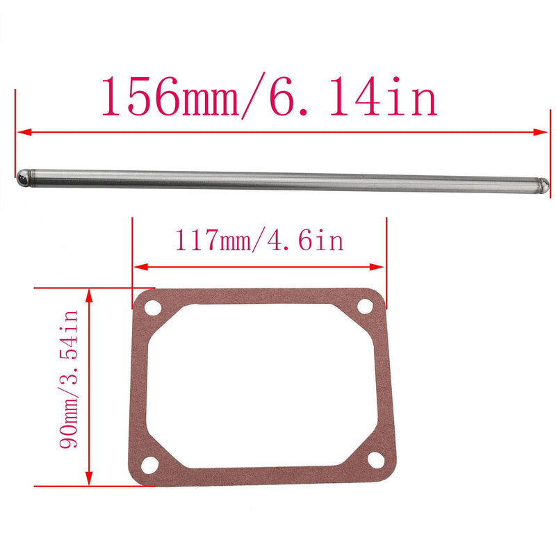 690981 and 690982 Push Rods Set CHENJIN 1Set 690981 and 690982 Push Rods Set with 690971 Valve Cover Gasket for BS