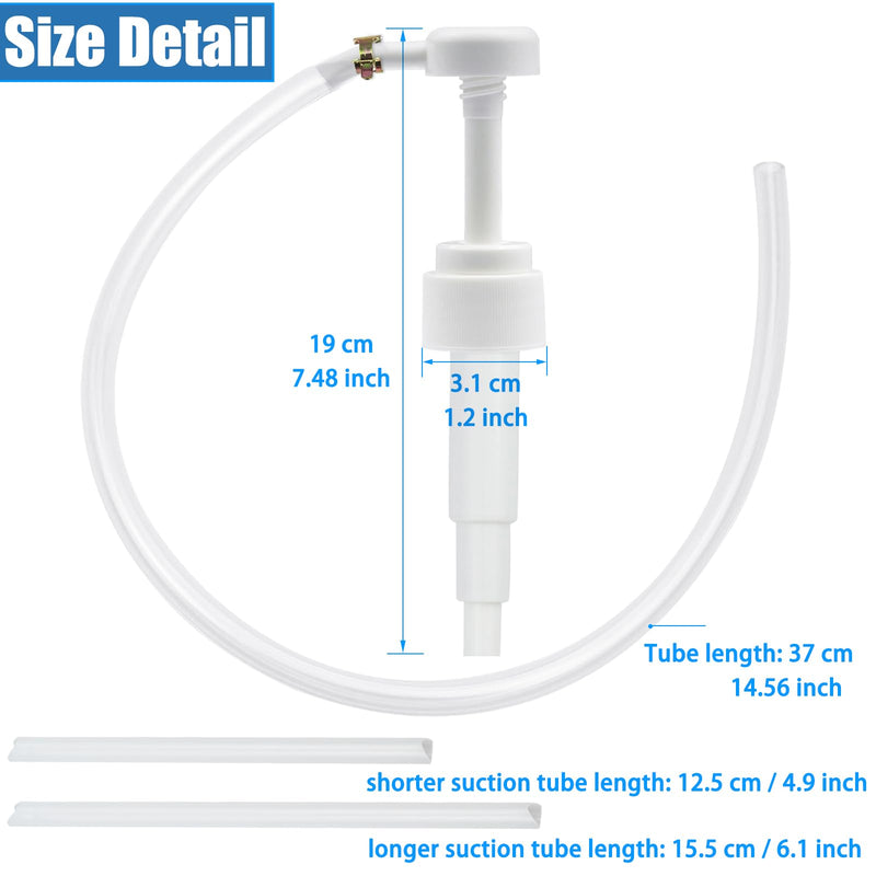 Fluid Pump for Quart Bottles-Transfer Gear Oil, Transmission and Differential Fluid 8cc Hand Pump with 28mm Bottle Cap (Not Fit for Red Line Quarts)