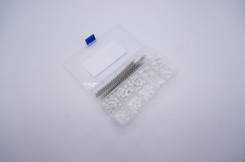 Taiss 580PCS JST PH Connector kit 2.0mm 2/3/4/5/6Pin Housing,Female and Male Adapter Cable Connector Plug,PH2.0mm Female Pin Connectors,JST Connector F-066-580PCS