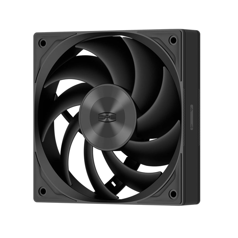 PCCOOLER 3in1 120mm Case Fan, 3 Packs F5 R120 2200RPM FDB Computer PC Fans PWM 4-Pin FDB Daisy Chain Case Fans, 86CFM 3.2mmH2O 3 Mode Computer Fan for CPU Liquid Cooler, Air Cooler Black 3 Pack