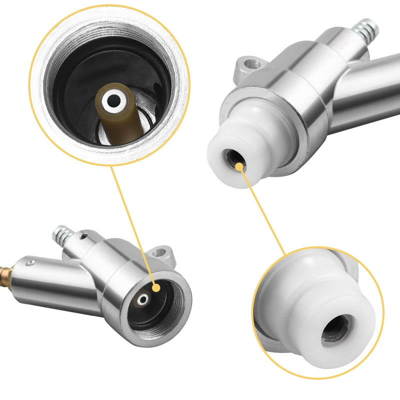 Sand Blasting Gun, Air Sandblasting Gun Tool with a 8mm Boron Carbide Sandblasting Nozzle, Sandblasting Nozzles for Grinding Machine Cabinet Parts