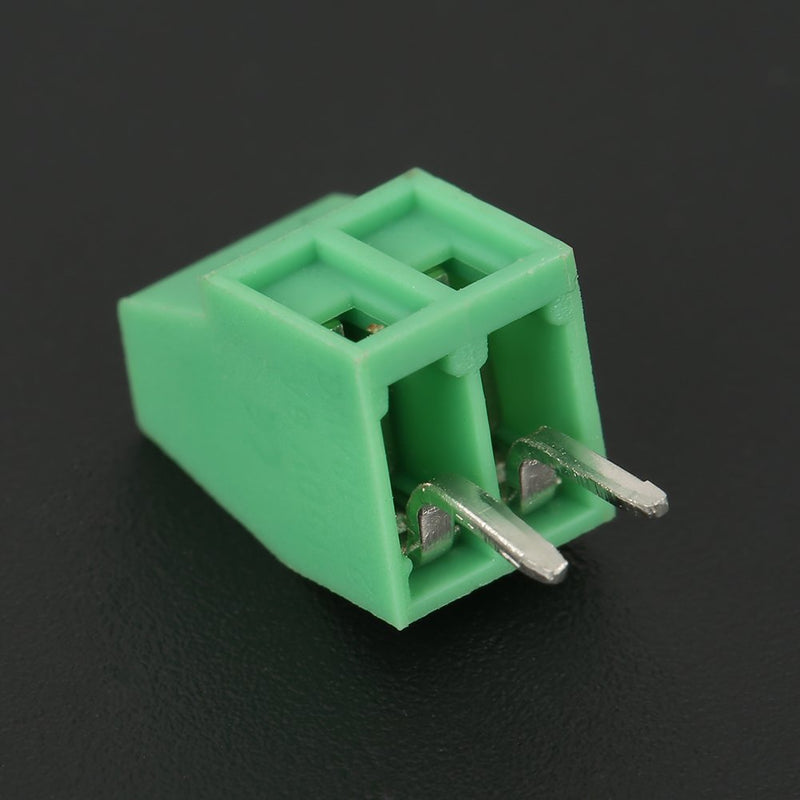 PCB Mount Screw Terminal Block 50pcs/set 2 Pin Pitch 2.54mm Green PCB Universal Screw Terminal Block Connector Assortment Kit