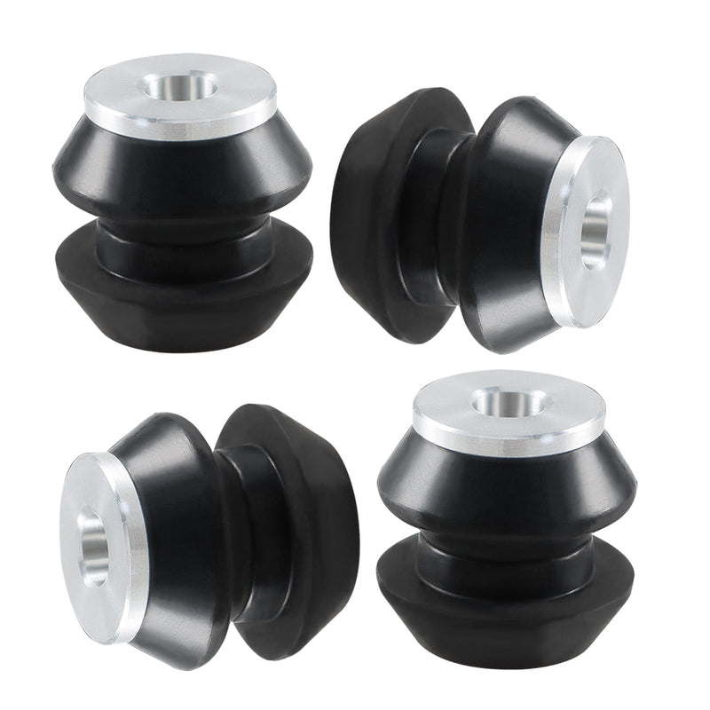 4PCS FICM Mounting Bushing Sets Fuel Injection Control Module Isolator Bushings Inserts Mounting Kit Compatible with Ford 6.0L Powersroke 2003-2010 Replace#:ATS604N VT365 VT275