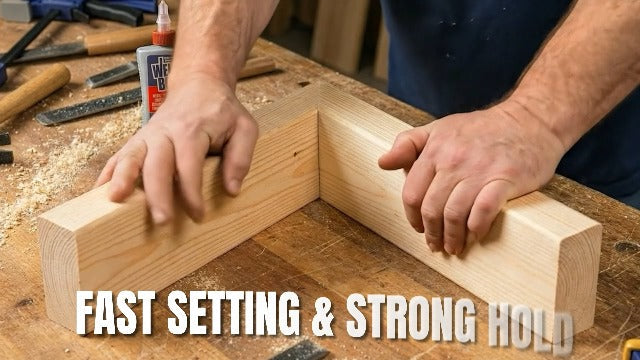 Weldbond Multi-Surface Adhesive that Bonds Most Anything! Wood Glue for Furniture Heavy Duty, Wood Glue for Woodworking, Also use for Glass Crafts Ceramic Tile Mosaic Stones & More 14.2oz / 420ml