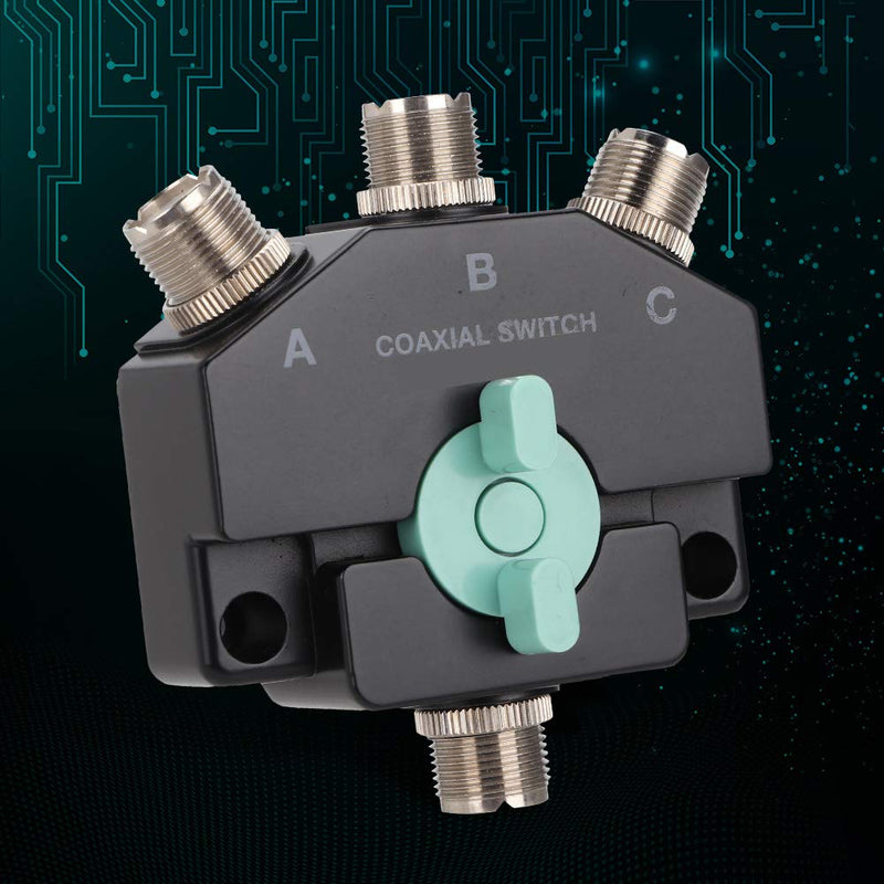 Wideband Coax Switch, Connected to Three Antennas, Interface Made by Technology, Adjust The Received by Switching The Antenna.