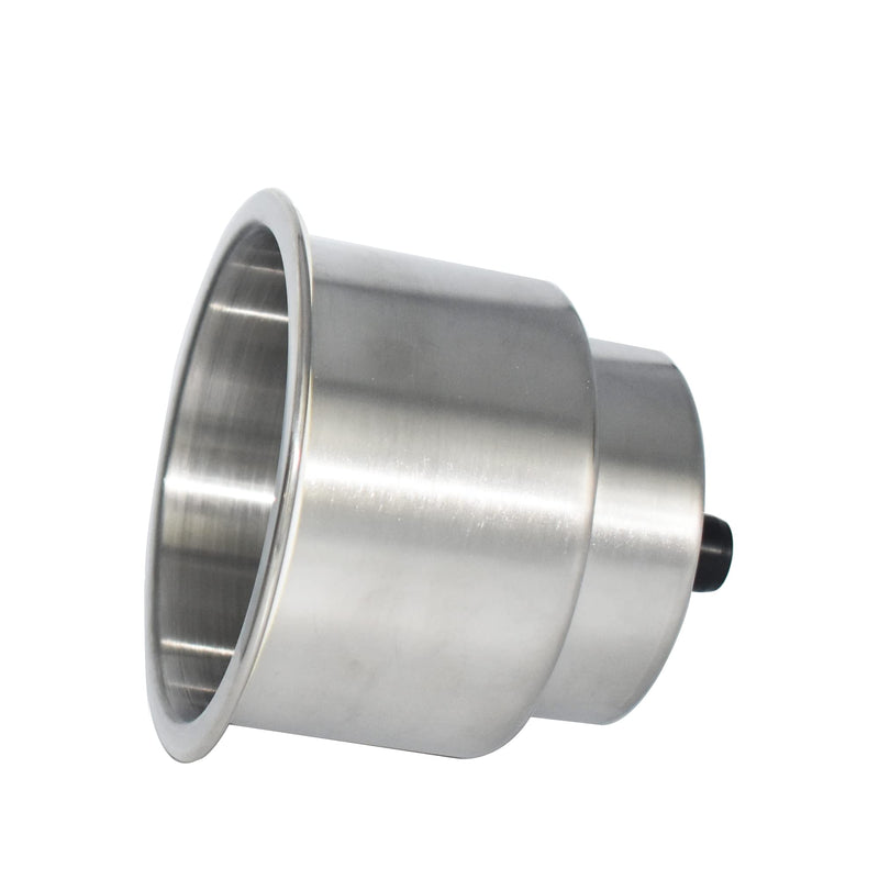Yuanhe Stainless Steel Cup Drink Holder Insert with Drain for Marine Boat RV Camper, 5PCS
