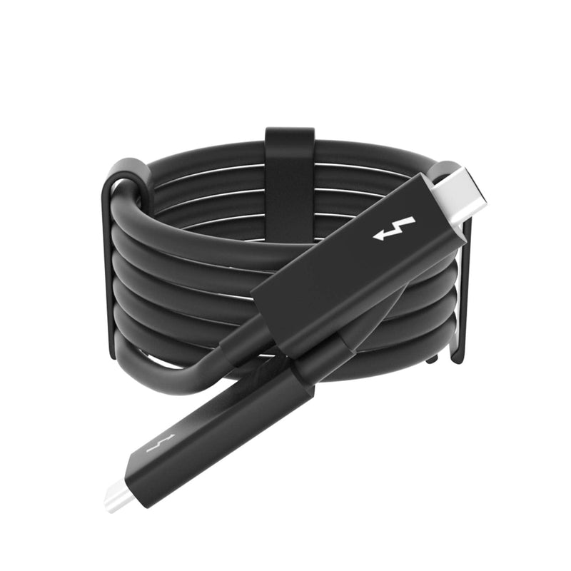 Active Thunderbolt 3 Cable 6.6ft/ 2M, USB-C to USB-C Cable with 100W Charging/ 40Gbps Data Sync and 5K/4K @60Hz, Compatible with Type-C Mac Books, iPad Pro 2021/22, Dell, Docking, SSD, Hub and more Thunderbolt 3 - 2m / 6.6ft
