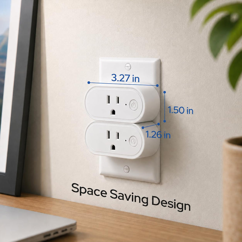 Remote Control Outlet: Wireless Light Switch with Wall Plate — Long Range — Plug in On Off Switch for Lights & Small Appliances — 1 Remote for 3 Outlets — no Wiring 3 Pack Slim Oval 15A Outlet