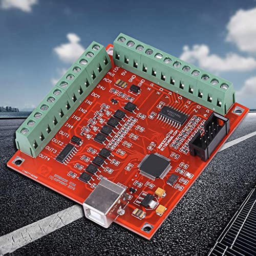 Watris Veiyi USB Motion Controller Card, CNC Control Card, with USB Cable, for CNC Engraving, 8 x 7.7 cm