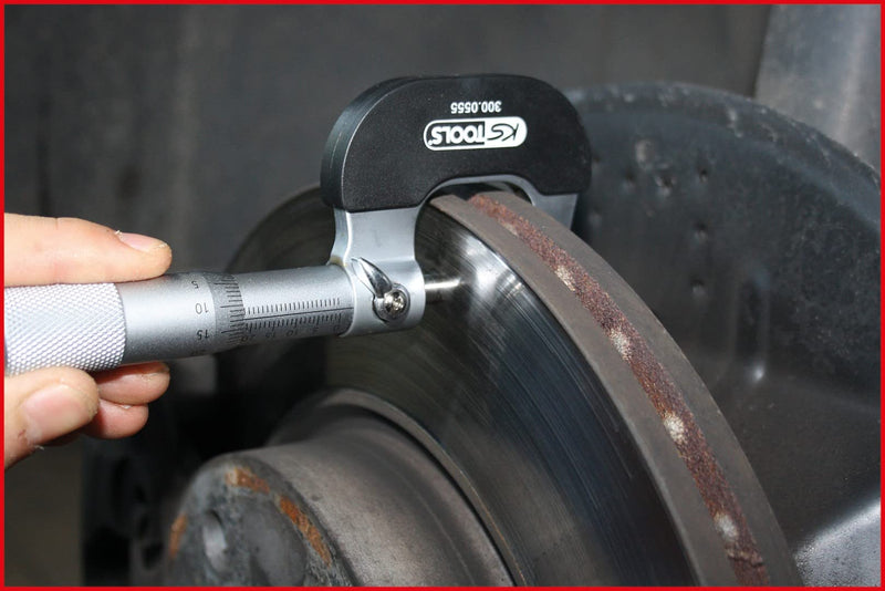 KS Tools 300.0555 outside micrometer, 0-25mm 0-25 mm