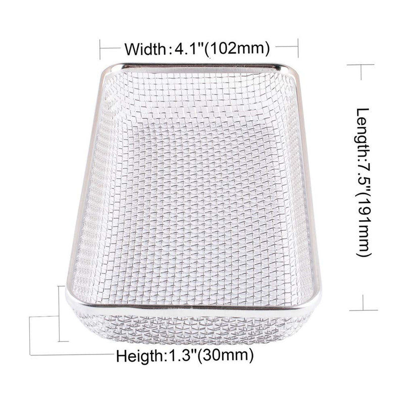 RV Furnace Vent Cover,Flying Insect Bug Cover,Stainless Steel Screen to Protect RV Water Heater From External creature,7.5''x 4.1''x 1.3''