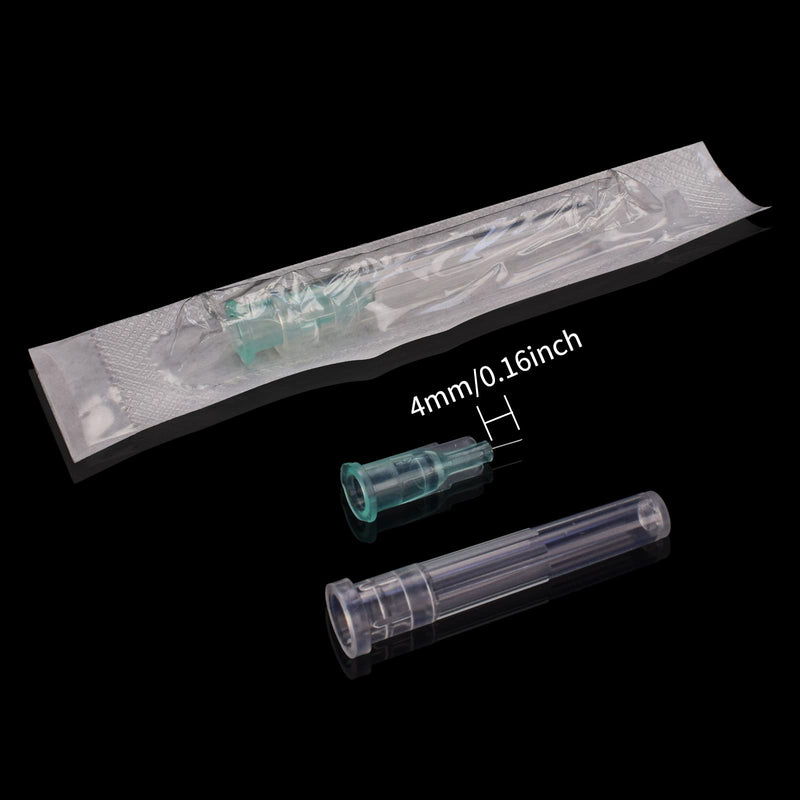 Knixxo 100 PCS 32 Gague 4mm Lab Accessories,Individually Sealed Supplies 32G-0.157 Inch/4mm