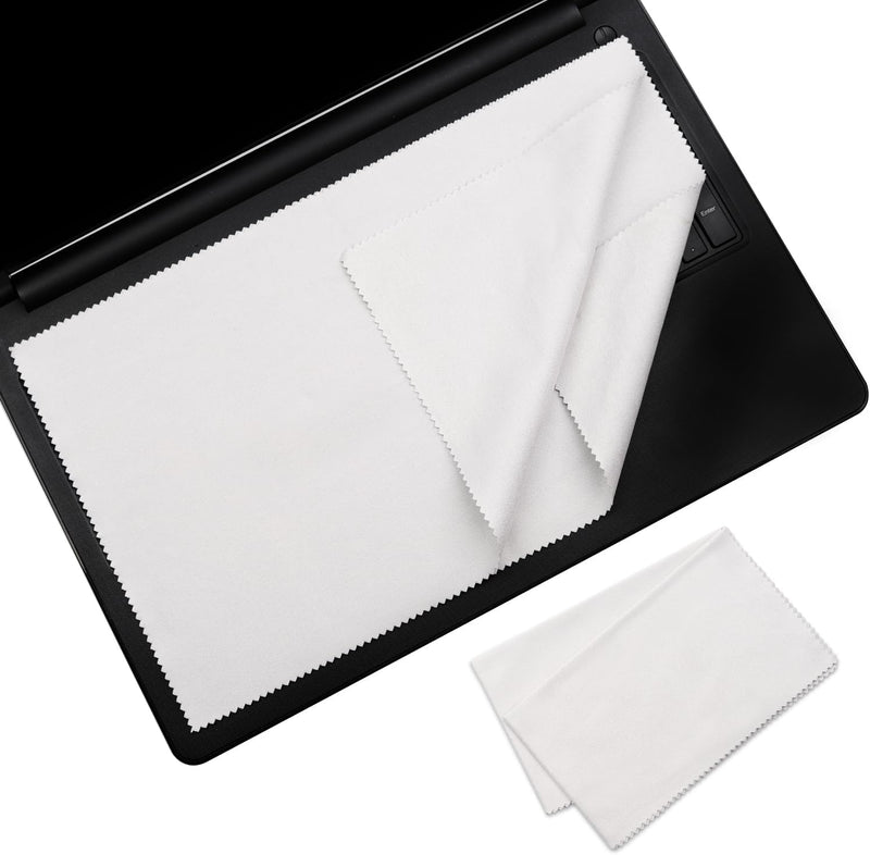 2 Pack 17-17.3 inch Microfiber Liner Cleaning Cloth for HP/DELL/Lenovo/ASUS/Acer/Samsung/MSI/LG, etc. (Compatible with 17-17.3 inch laptops with numeric keypad)