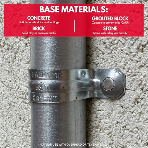 1/4" x 1-1/4" Hammer Drive Nail in Concrete Anchor (Box of 100) 1/4" x 1-1/4"