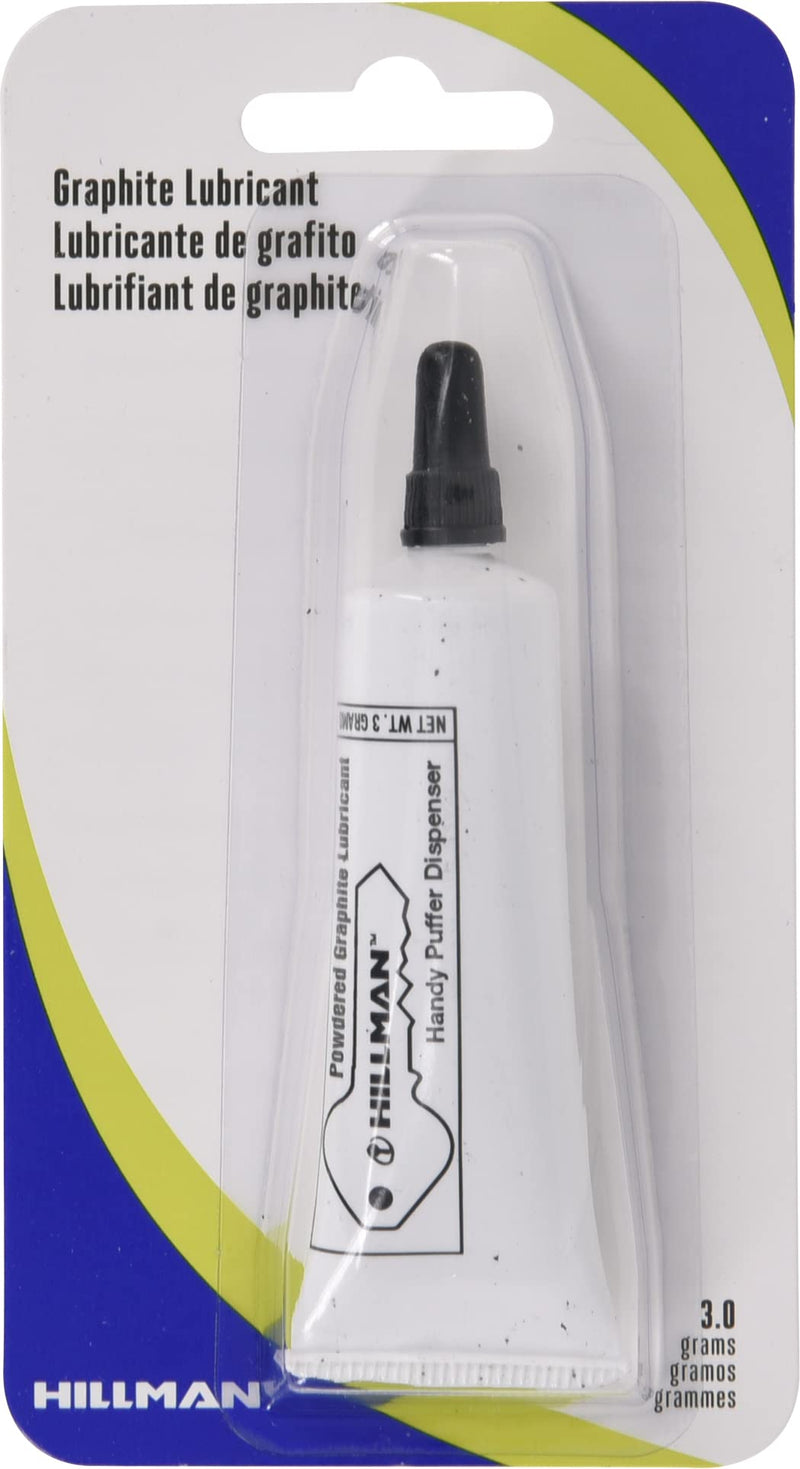 Hillman 703185 Graphite Tube 3G, White Key Lock Lubricant