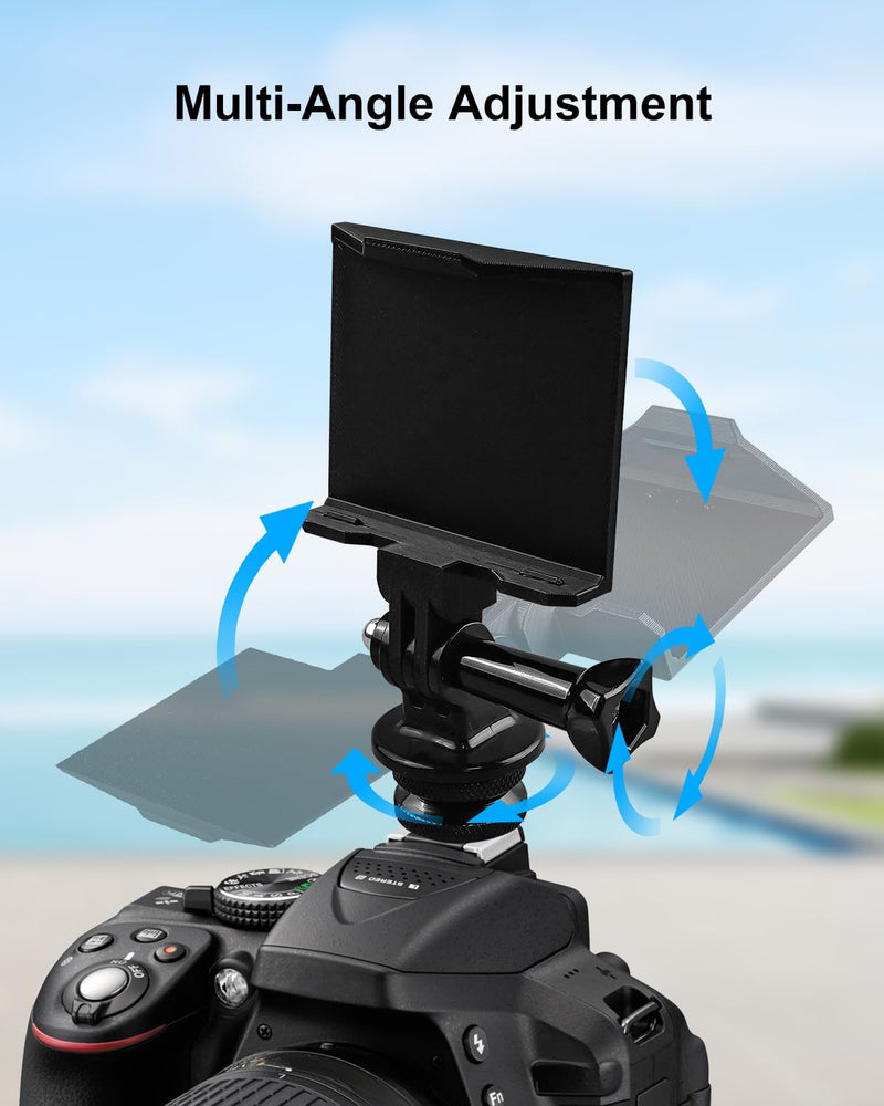 Camera Hot Shoe Bracket Compatible with ImmersionRC Powerplay, Hot Shoe Mount with Professional Digital Equipment Fits for GoPro and Any Hot Shoe Camera