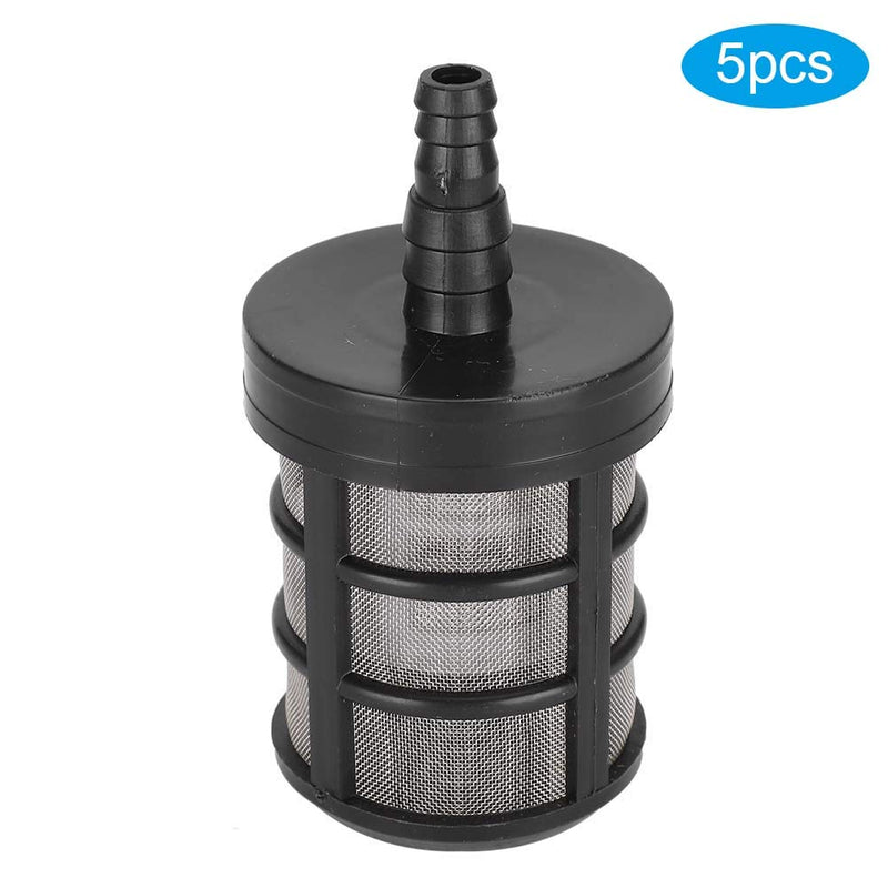 5Pcs Edelstahl Saugschlauch Filter Doppelschicht Wasserpumpe Saugfilter Garten Wasserpumpe Sieb Mesh Filter Sprühzubehör
