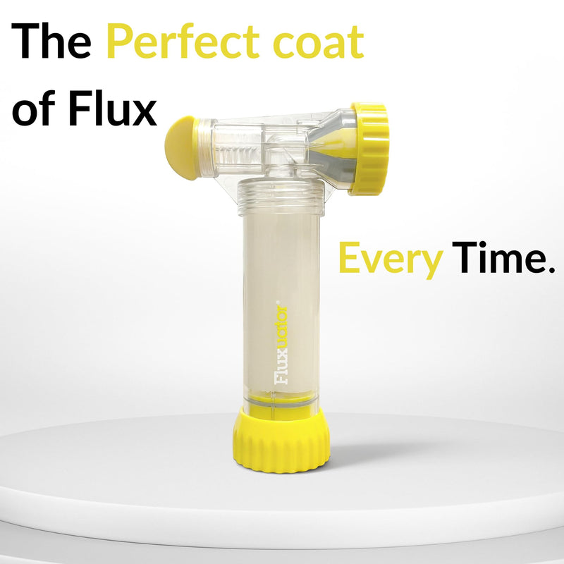 Dual Head Flux Applicator for use on copper pipe