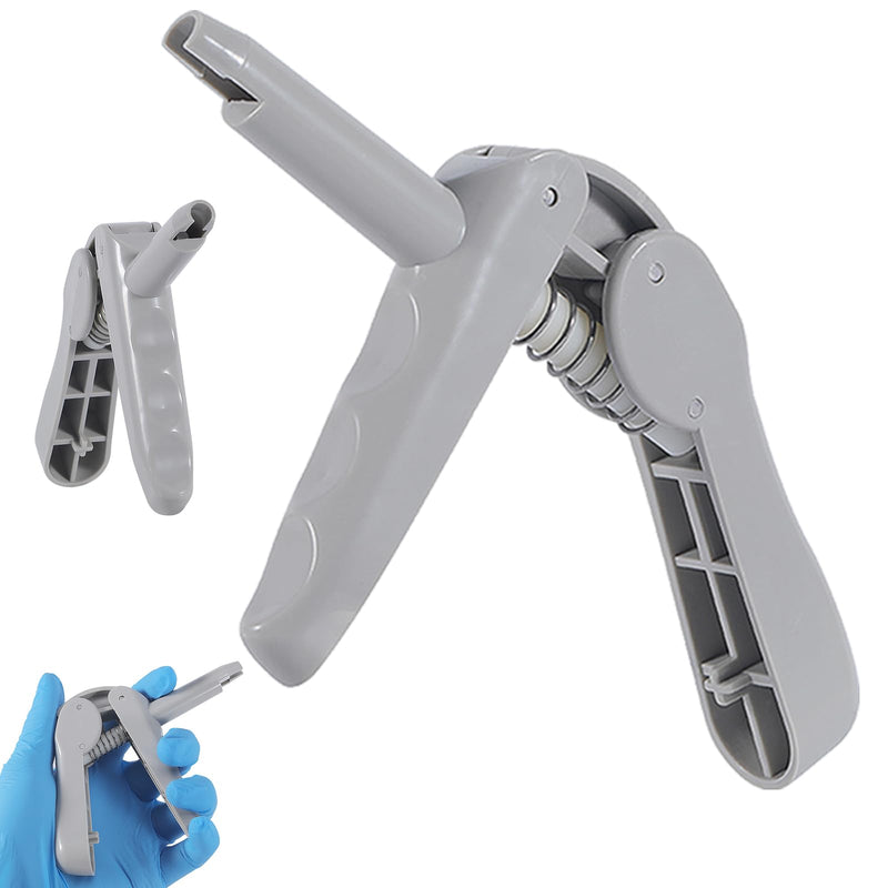 Dental Composite Gun, 1pc/5pcs Impression Mixing Gun, Composite Dispensing Guns, Dental Dispenser Applicator, Compatible with Most Unidose Tips (5) 5