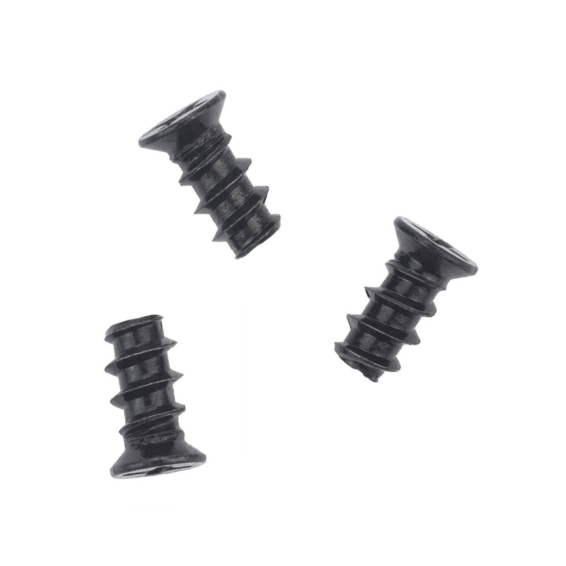 M5x10 Black Zinc Computer Case Fan Screws, Computer Cooling Fan Mount Screws, Mounting PC Case Fan Screws, 100 PCS