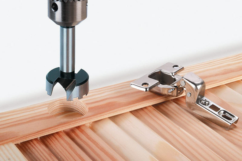 wolfcraft Forstner drill set, Ø 15-35 mm, 5 pieces. I 1002000 I For drilling in wood with and without depth limitation, 5-piece set. ø15-35x90mm