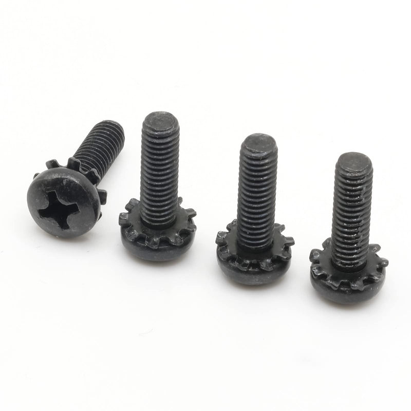 ReplacementScrews M4 14mm Screws Compatible with Many LG TV Stands - Set of 4