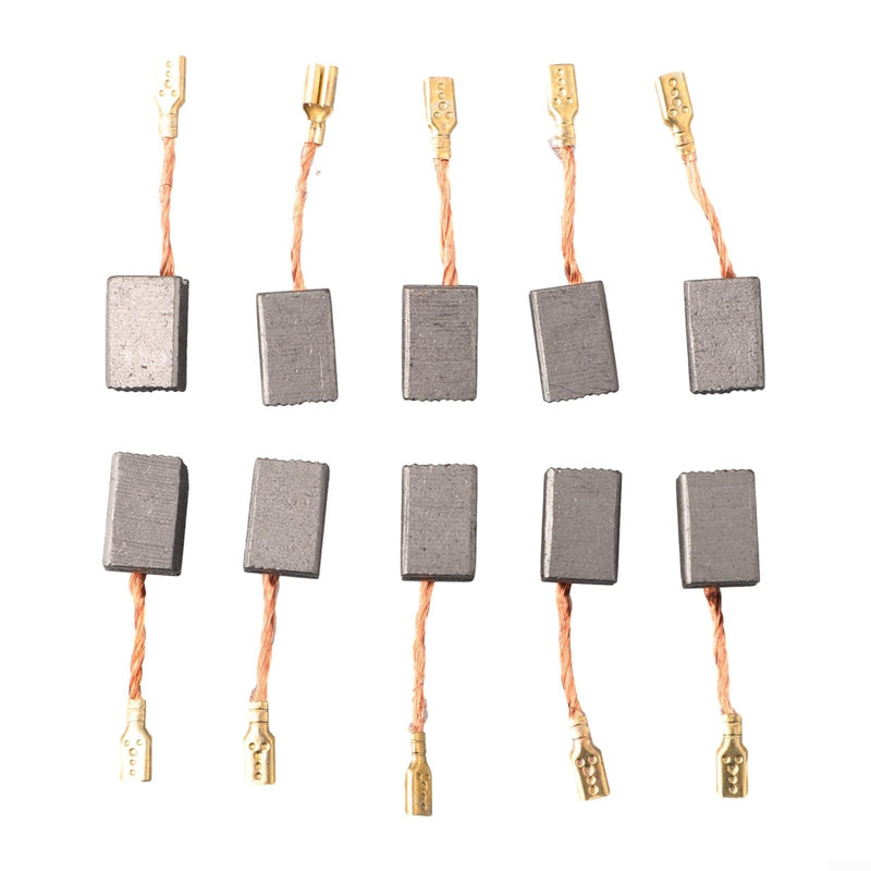 14mm x 9mm x 6mm Long Life Electric Motor Carbon Brushes Replacement Parts