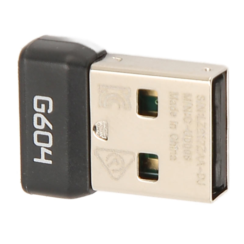 ASHATA USB Dongle Mouse Receiver Adapter for G604, 2.4G Receiver for Mouse, Stable Portable ABS Mouse Adapter for G604 Mouse