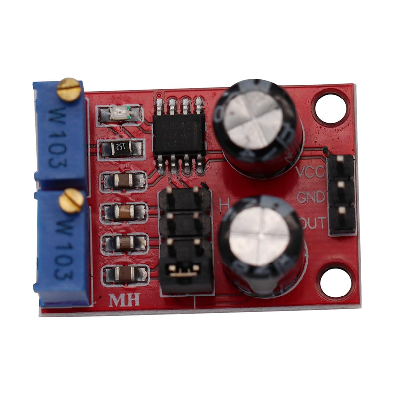 NE555 Pulse Rate Duty Cycle Adjustable Module Rectangular Wave Signal Generator Stepper Motor Driver Board Module Pulse Generator DC 5V-15V (Pack of 3)