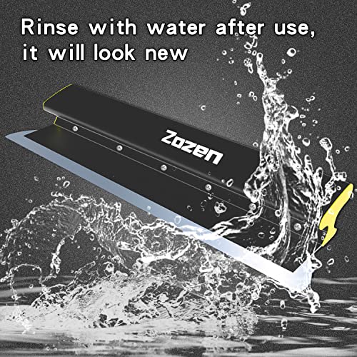 Zozen Drywall Skimming Blade 24 inch/60 cm, All Aluminum Alloy Body 24 in/ 60 cm