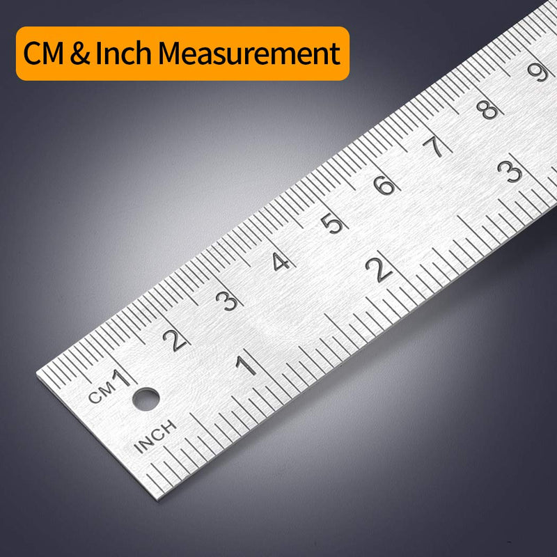 Protractor Digital Angle Ruler with LCD Display Stainless Steel Angle Measurement Angle Display for Woodworking Home Work Craftsmen, 360° Angle Measuring, Hold Function 400 mm Style 1