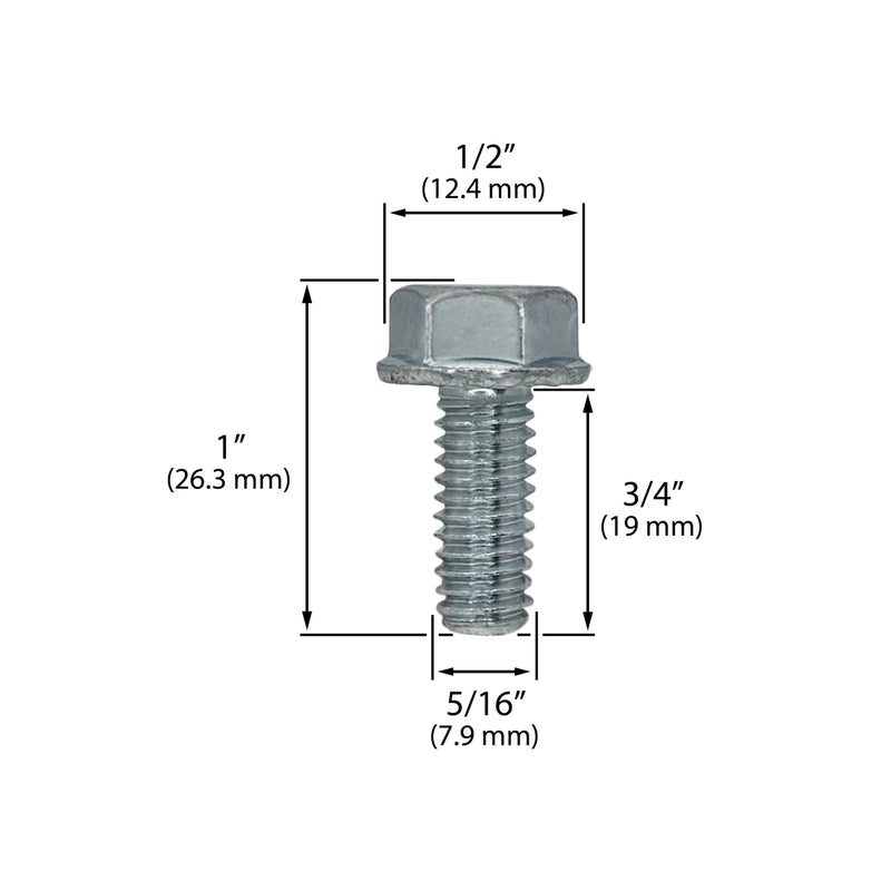 A.A SAE - Differential Cover Bolt Kit Replacement for GM, Oldsmobile, Pontiac, Buick, Ford - 10-Bolt, 12-Bolt, 14-Bolt - Rear End Standard Threads (14pk)