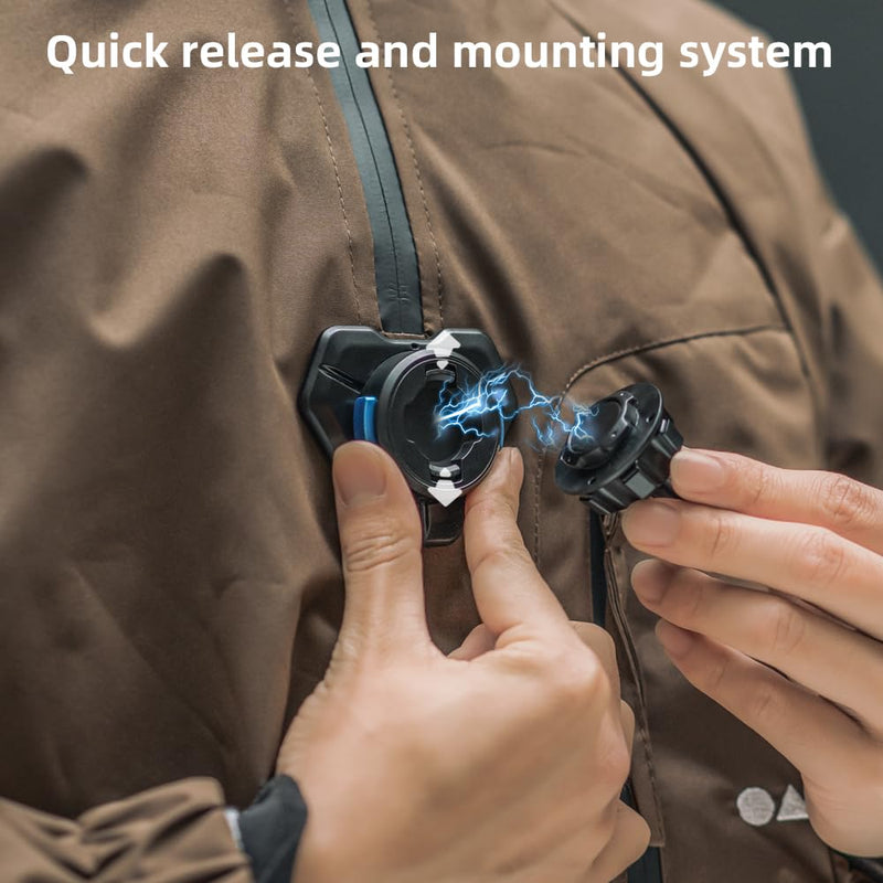 Mobile Phone Chest Strap Harness Mount，Adjustable Phone Chest Harness Holder for VLOG/POV | Balance Stability and Comfort Performance
