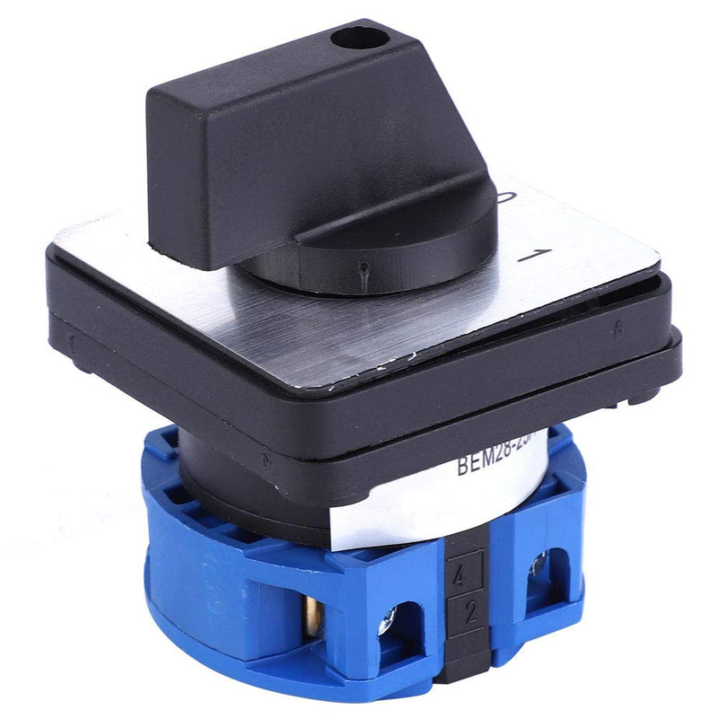 Universal changeover switch, AC 690V 20A 2 position rotary switch cam switch rotary cam changeover switch BEM28-25/1 C02