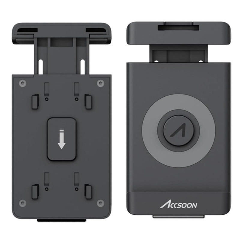Accsoon Phone Clamp, Compatible with Seemo/Seemo 4K/SeeMo Pro/CineView Nano, 1/4'' Lightweight Phone Clip Holder Flash Hot Shoe Screw Adapter