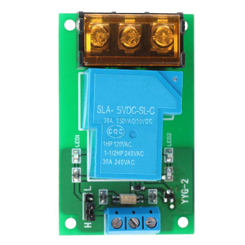 Trigger Relay Module High Performance One Way Trigger Optocoupler Isolation Relay 30A YYG-2 for High/Low Level(5VDC) 5VDC