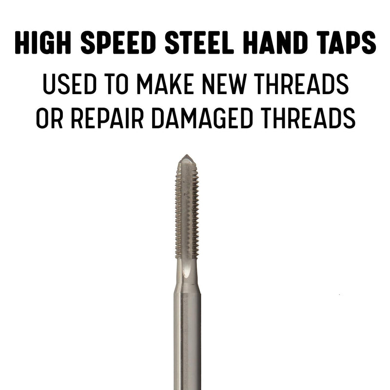 Drill America - DWTET8X3/8-16 3/8"-16 x 8" High Speed Steel Pulley Tap, DWT Series 8" Long