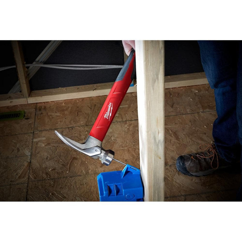 Milwaukee Electric Tool 48-22-9316 Smooth Poly Fiberglass Hammer, 19oz