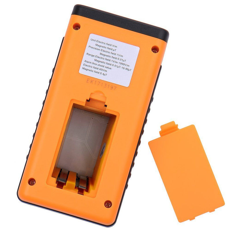 RGBS EMF Meter Electromagnetic Field Radiation Detector Handheld Small Digital LCD EMF Detector Dosimeter Tester Counter
