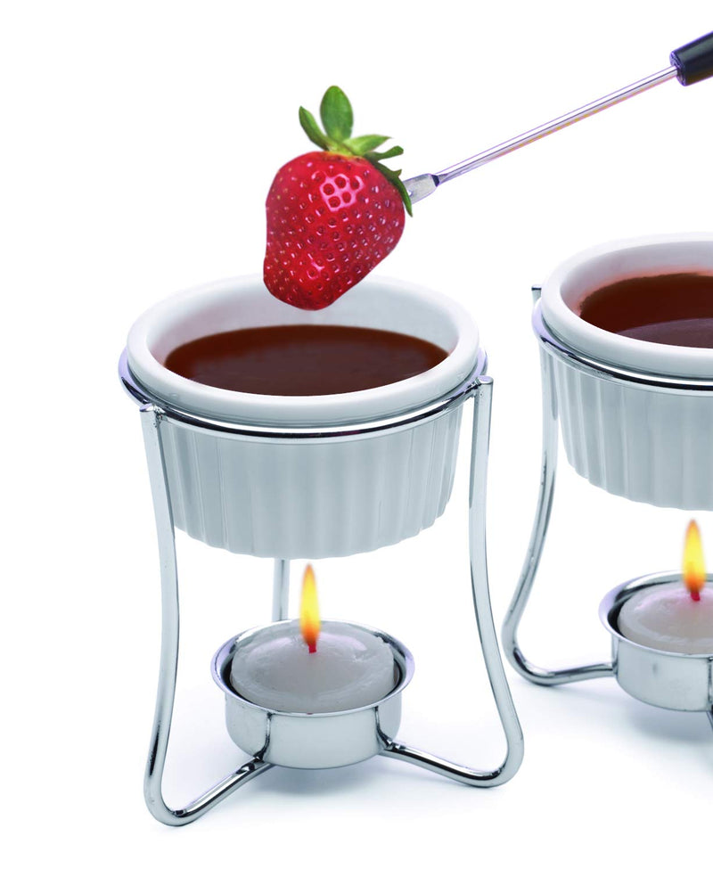 Prepworks by Progressive Ceramic Butter Warmer Fondue Set