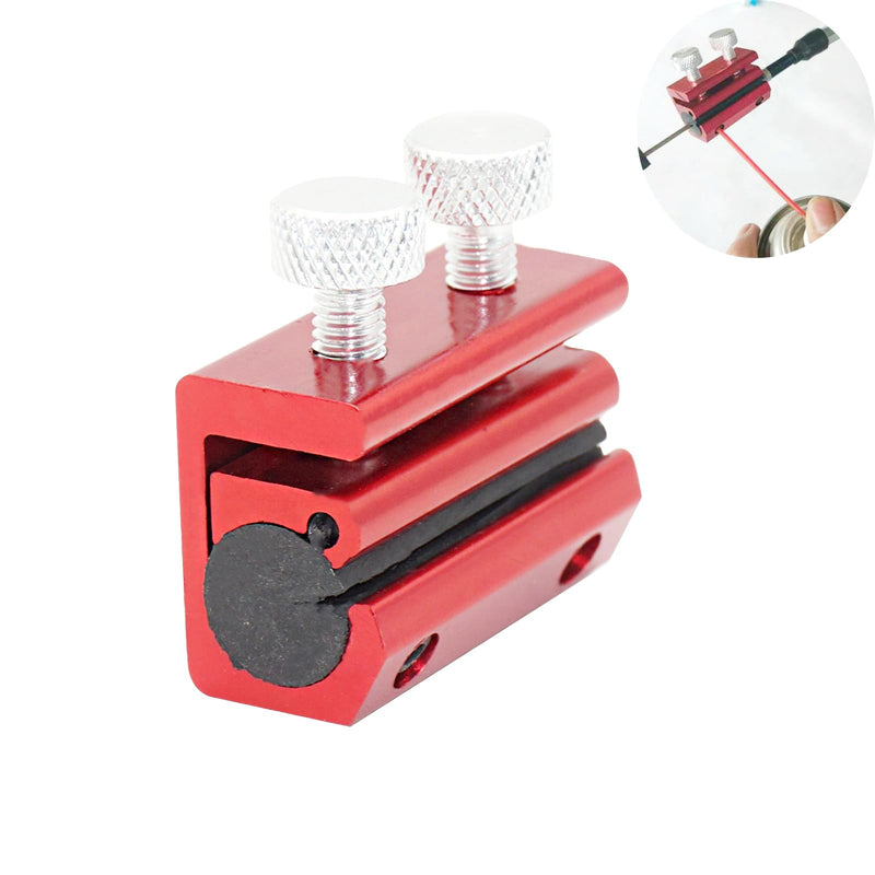 Red Cable Lube Tool, Cable Luber Tool Throttle Puller, Bicycle Cable Refueling Adjustment Tool, Suitable for Motorcycle Cable Lube Tool, Motorcycle, Car, Dirt Bike, Bicycle Clutch Cable Lube Tool Red