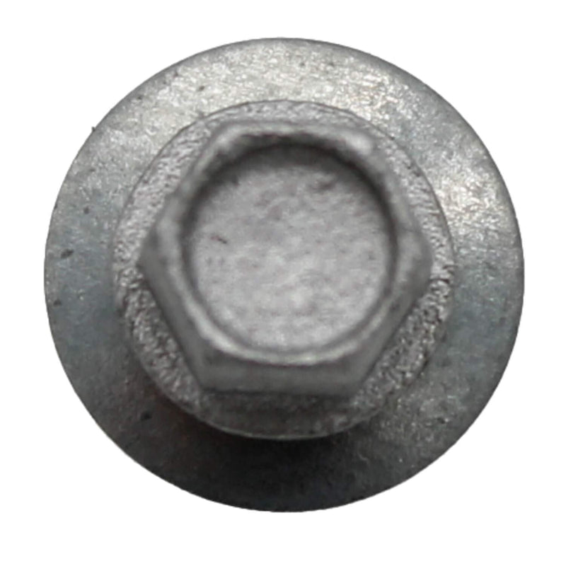 10 x 1 NO Paint Metal Roofing Screws - Hex Washer Head- Self-Starting/Tapping - EPDM Washer. 1 Bag - 250 Screws