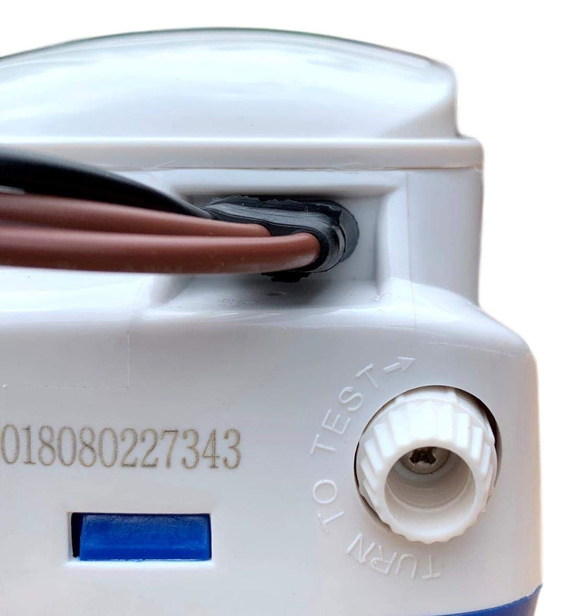 Automatic Bilge Pump for Boats 1100 GPH (1-1/8" Hose Outlet) 12 Volt Auto Bilge Pump with Built-In Float Switch 1100 GPH 1-1/8" hose outlet