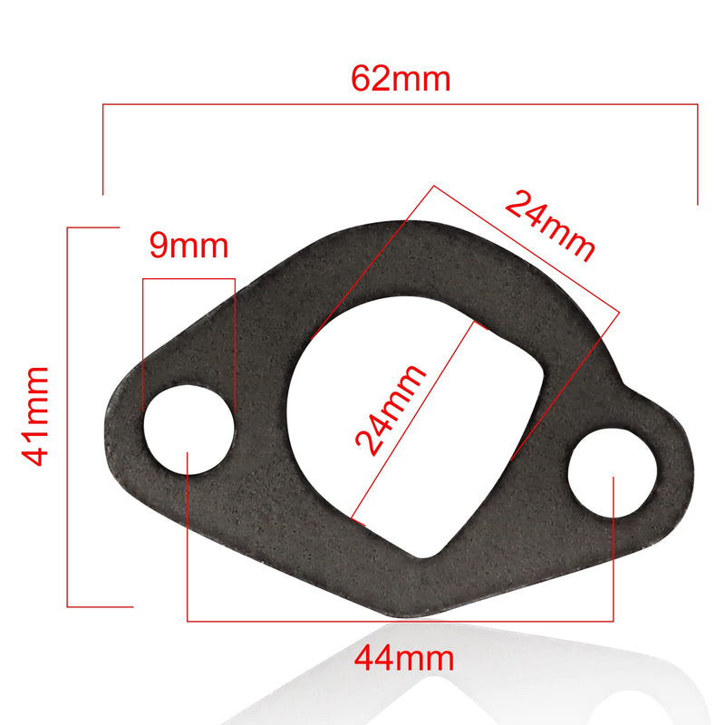 FLYPIG 10pcs Muffler Exhaust Gasket Fits for Honda GX110 GX120 GX160 GX200 5.5HP 6.5HP Engines 10